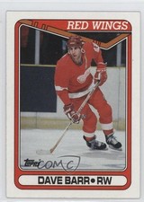 1990-91 Topps Dave Barr #308 0a4