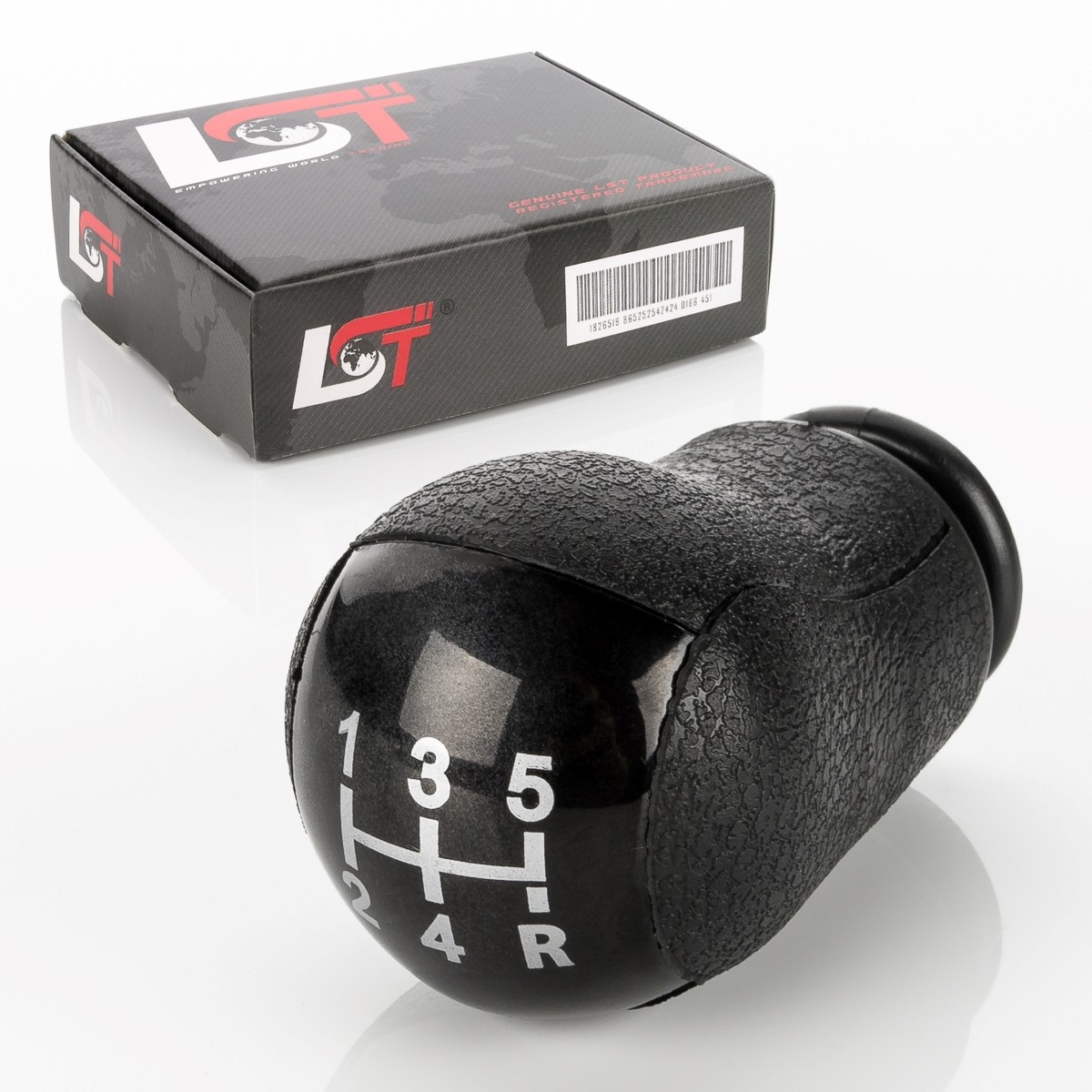 Gear Shift Knob Manual Transmission 5 Speed Black for FORD FOCUS II C-MAX