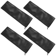 4 Pcs Travel Case Mic Holder Microphone Storage Bag Man Carry Pouch for Mics