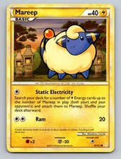 Mareep HeartGold SoulSilver Common 73/123 Pokemon on eBay