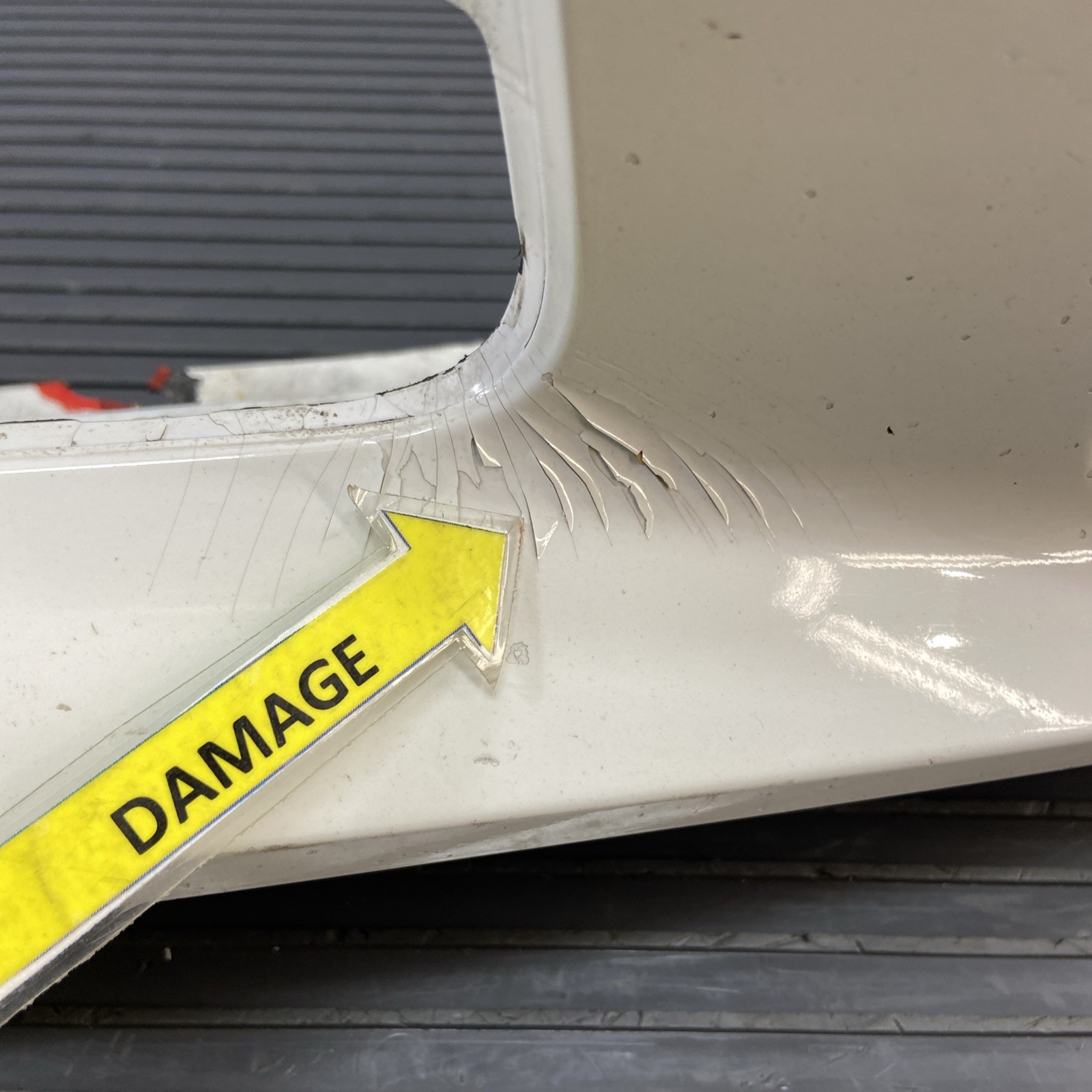 Audi R8 RWS 2016-2018 Front Right Front bumper White