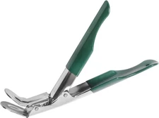 KAMaster Stainless Steel Grill Grate Lifter Gripper,Grate Grabber with Green 