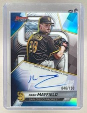 Kash Mayfield 2025 Bowman's Best #B25-KMA Blue Refractor Auto /150