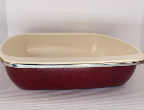 Paula Dean 14x17 Enamel Baking Casserole Dish Lasagna Italian Cookware