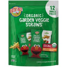 Earth's Best Organic Kids Snacks, Sesame Street Toddler 6 Ounce Pack of 1 