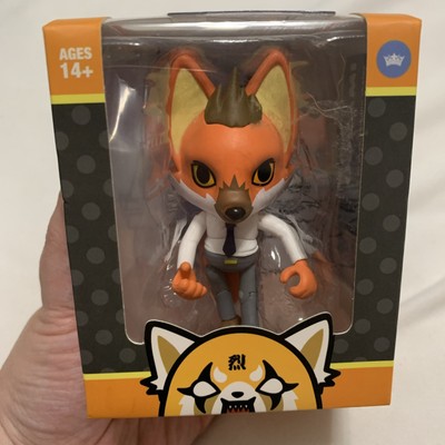 The Loyal Subjects Aggretsuko Ookami Action Vinyls Figure NEW