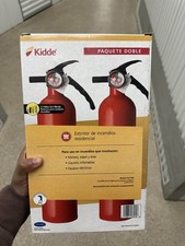 Kidde 1-A:10-B:C Fire Extinguisher 2-Pack ABC Portable Safety Home Office