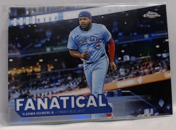 2025 TOPPS CHROME FANATICAL VLADIMIR GUERRERO JR #FAN-3 BLUE JAYS MSK
