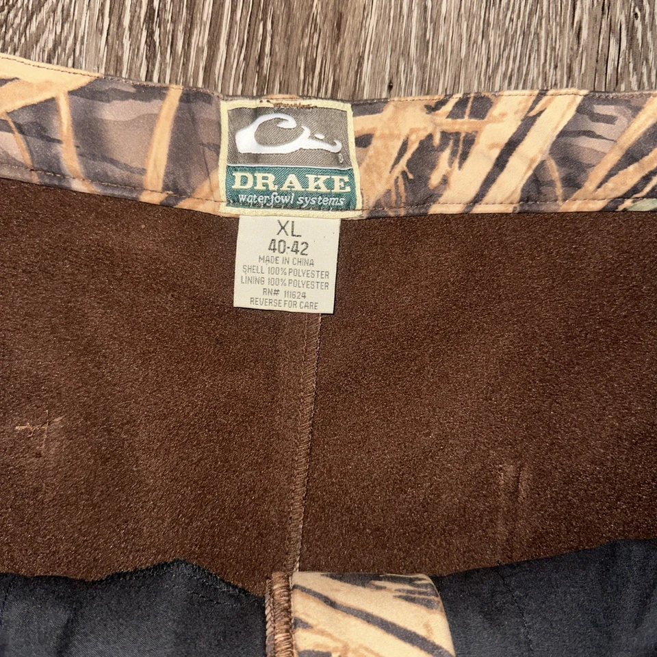 Pantalones Drake Aves Acuáticas Mossy Roble Sombra Hierba Pato Ciego Pantalones XL Foto 4 de 4