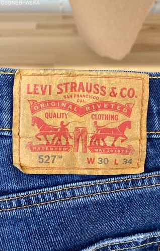 Jeans Levi's blu uomo Demin 527 dritto - Taglia 30 x 34 - Foto 4 di 12