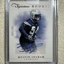 2012 Panini Signatures Auto Chargers Rookie Melvin Ingram 197/199