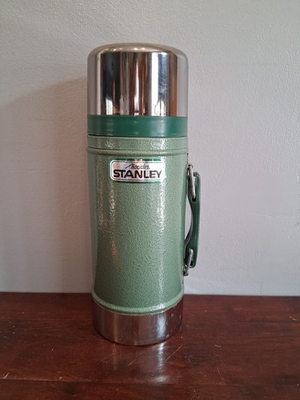 #ad #ad Aladdin Stanley 24oz Wide Mouth Vacuum Thermos Model A 1350B Made In USA Used $14.99
