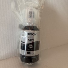 Genuine Epson 502 Black Ink Bottle for ET-2700 ET-2750 ET-3700 ET-3750 New-09