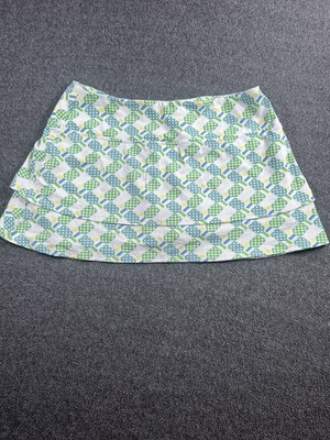 Sailor Sailor Sport Collection Women M Pickleball Paddle Print Skort Skirt Prep