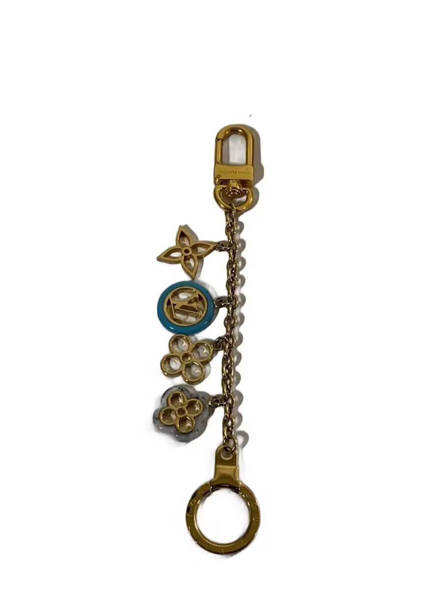 LOUIS VUITTON Key Chain Color gold Used