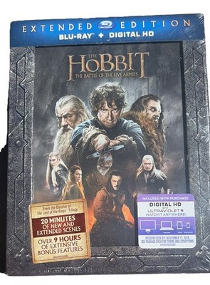 The Hobbit: the Battle of the Five Armies (Extended Edition) (Blu-ray, 2014)