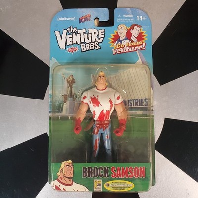Bif Bang Pow The Venture Bros Brock Samson Bloody T-shirt SDCC exclusive