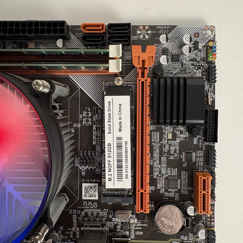 Intel Core i7-3770 Gaming Motherboard CPU RAM SSD Combo 3.90GHz 16GB ...