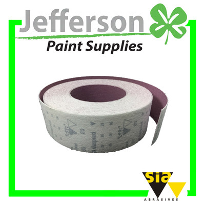SIA 1950 siaspeed siafast 240 Grit Hook & Loop Speed File Roll 70mm x 50m
