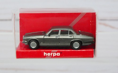 Herpa 030205, Jaguar XJ 12 6 litros 4 puertas sedán, gris metálico, escala 1/87 HO | Zustand: New