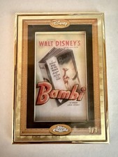 Marketplace image: Topps 2026 Chrome Disney Golden Age Poster Bambi GA-5 Superfractor 1/1