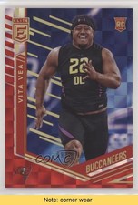 2018 Donruss Elite Rookies Red 92/199 Vita Vea #111 READ a0s