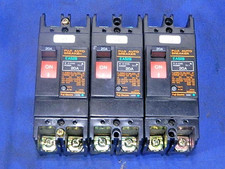 FUJI EA52B BREAKER 20 AMP 2 POLE lot of 3