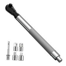 " Offset Extension Wrench, Impact Ratchet Extender for Electric Drill, with 3/8