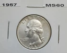 1957 Washington Quarter/Sllver/Philadelphia/US Coin