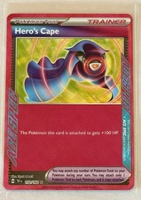 Pokémon TCG Hero's Cape 152/162 Temporal Forces Holo ACE SPEC Rare ENG 2024