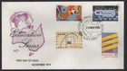 1974 Australia EDUCATION Series Set of 4 Stamps WCS FDC - SEE TEXT