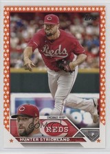 2023 Topps Complete Set Fanatics Exclusive Orange Star /99 Hunter Strickland 0c4