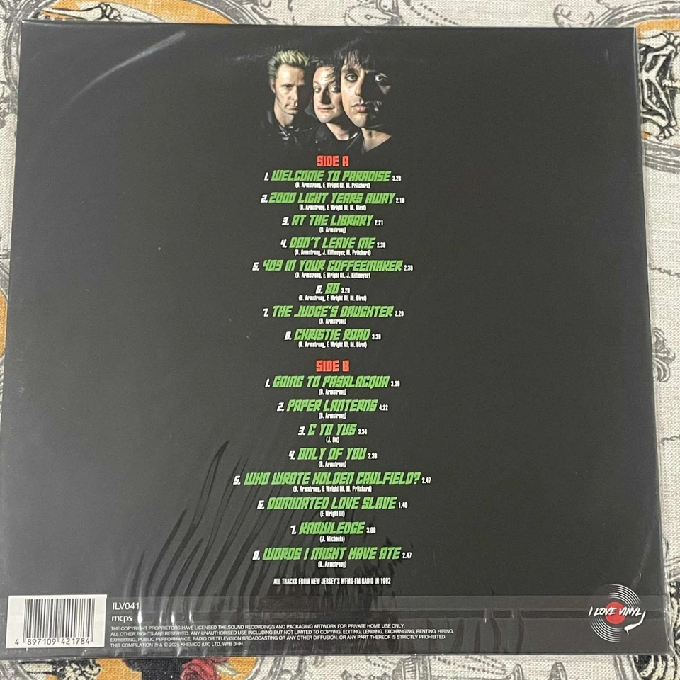 GREEN DAY - Greatest Hits Live LP Awesome & Rare Import Vinyl New, Sealed & Mint - Image 4 of 4