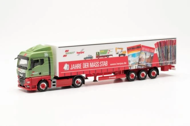 Herpa LKW MAN TG-X GM Aerop. Ga-KSZ Wandt 40 Jahre Mass:stab 315555 - Bild 1 von 1