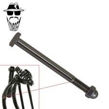 ORIGINAL LOWRIDER Black Springer Fork Center Bolt & Nut 120mm Steel Replacement.