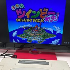 Detana TwinBee Yahho Deluxe Pack Sega Saturn SS Konami Japan Shmup Shooter CIB