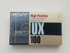 SONY UX 100 Tape Cassette SEALED Japan Market