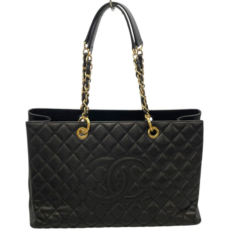 CHANEL GST Black Caviar Leather Tote Bag 1294 Luxury Handbag