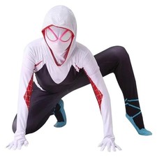 Small Gwen Stacy Spider Costume officially licensed bodysuit teen spiderman girl