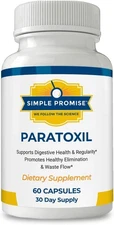 Simple Promise Paratoxil - Psyllium Husk Capsules for Daily Gut Wellness Supp...