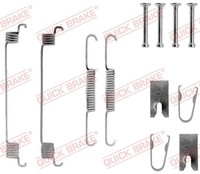 Quick Brake ZubehöRsatz Bremsbacken 105-0789 FüR Fiat Lancia Musa Marea Bravo 1