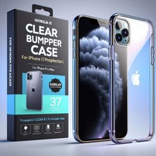 360 Transparent Armor Case For iPhone 17 Pro Max 16 15 14 13 12 11 Shockproof