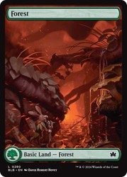 Forest 280 Foil Bloomburrow MTG