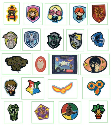 Patch Tissu  Réutilisable FIXEEZ " HARRY POTTER " Super U - 2025 au choix - Photo 1/26