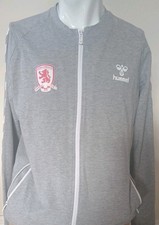 SWEATSHIRT zippé Middlesbrough FC Hummel adulte grand gris