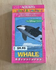 AUDUBON'S ANIMAL ADVENTURES Whale Adventures 1997 Sealed VHS HBO Kids