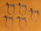 vintage G.I. GI JOE LAMPREY LAMPREYS GUN lot x5 weapons parts FREE SHIP