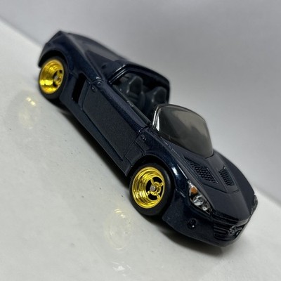 Matchbox CUSTOM W/REAL RIDERS Blue Opel Speedster