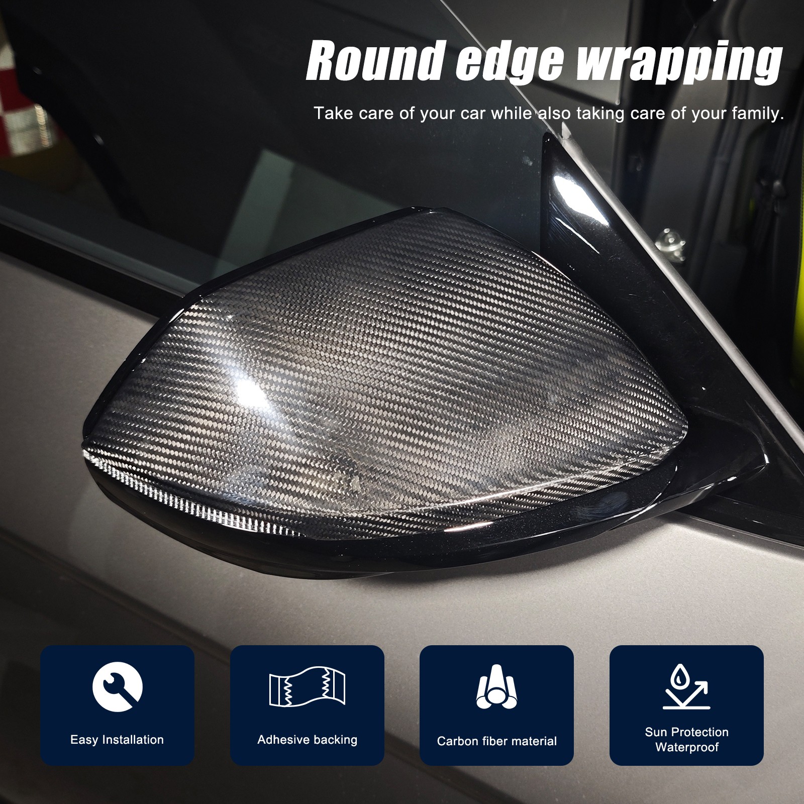 Lamborghini Urus 2018-2024 Rear Exterior trim covers Set