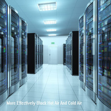 1U Blank Panel, 19 Inch Blank Rack Mount Panel,1U Disassembled Cable Manageme...